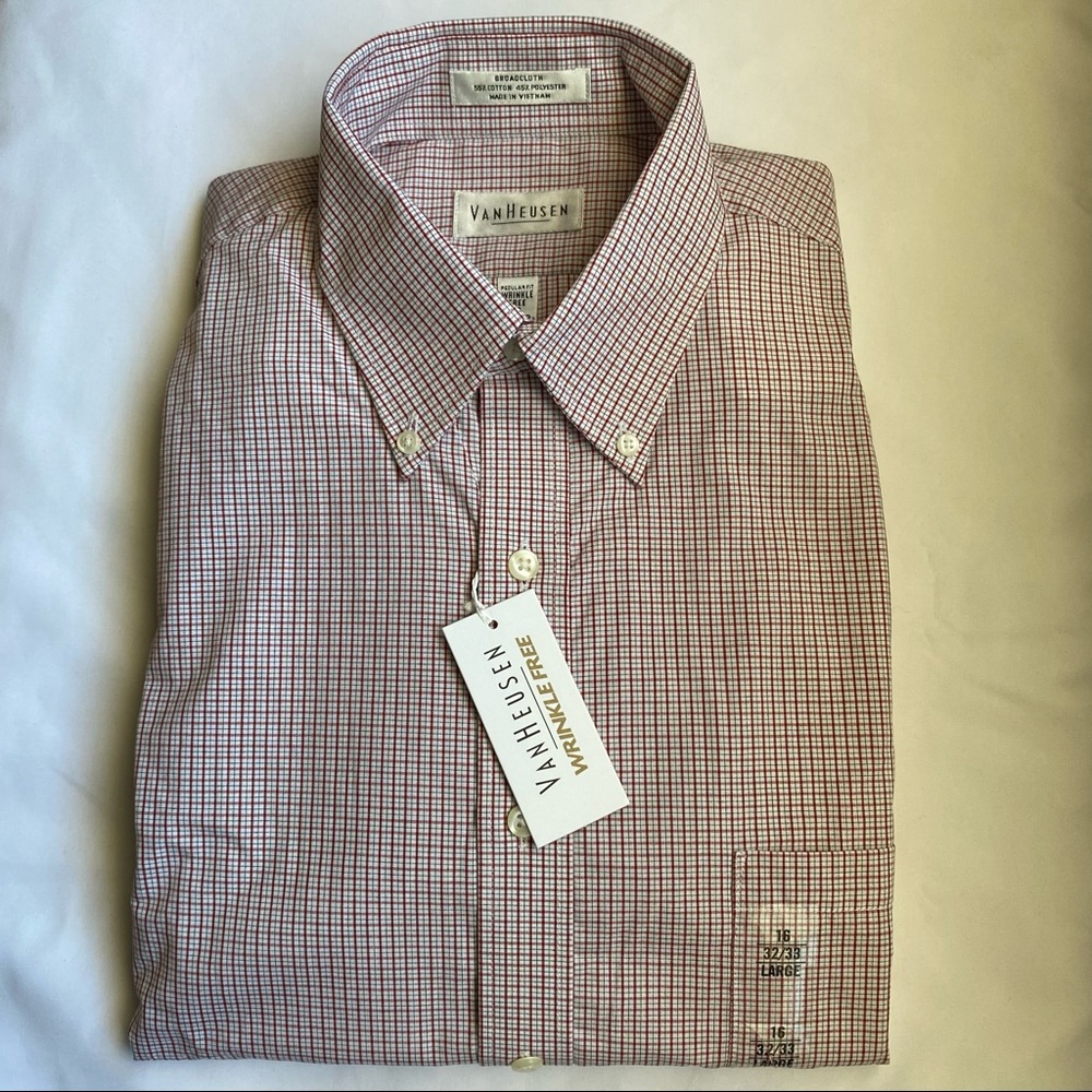 Van Heusen | Long sleeve dress shirt | L 16 32/33